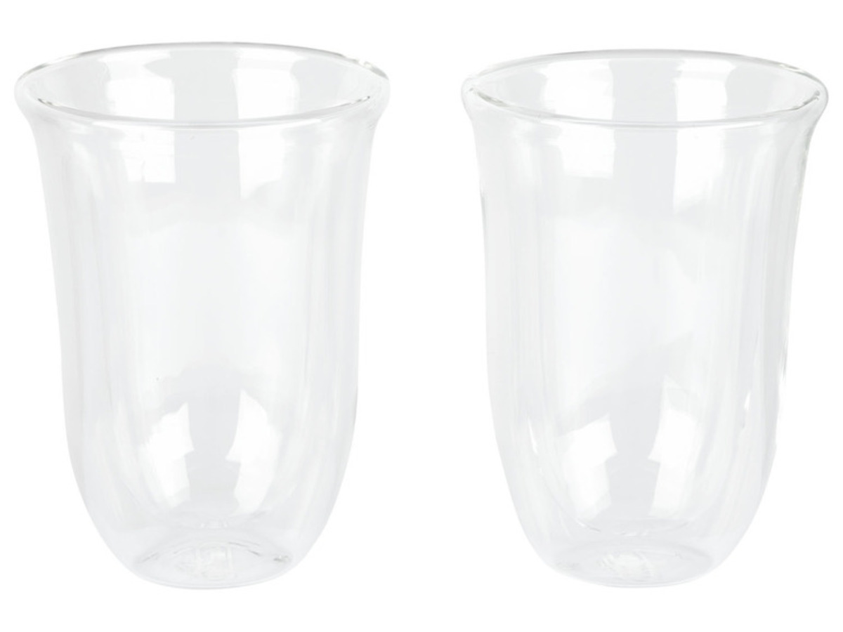 Bild 1 von Delonghi Latte Macchiato Gläser, 330 ml, 2er Set