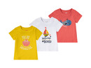 Bild 2 von lupilu Kleinkinder Mädchen T-Shirt, 3 Stück, aus reiner Baumwolle
