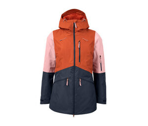 Ski- und Snowboardjacke, Colorblocking-Design