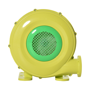 Outsunny 450W elektrische Luftpumpe Hüpfburg Gebläsepumpe Ventilator mit Griff Dauergebläse leichtgewichtig tragbar für aufblasbare Spielzeuge