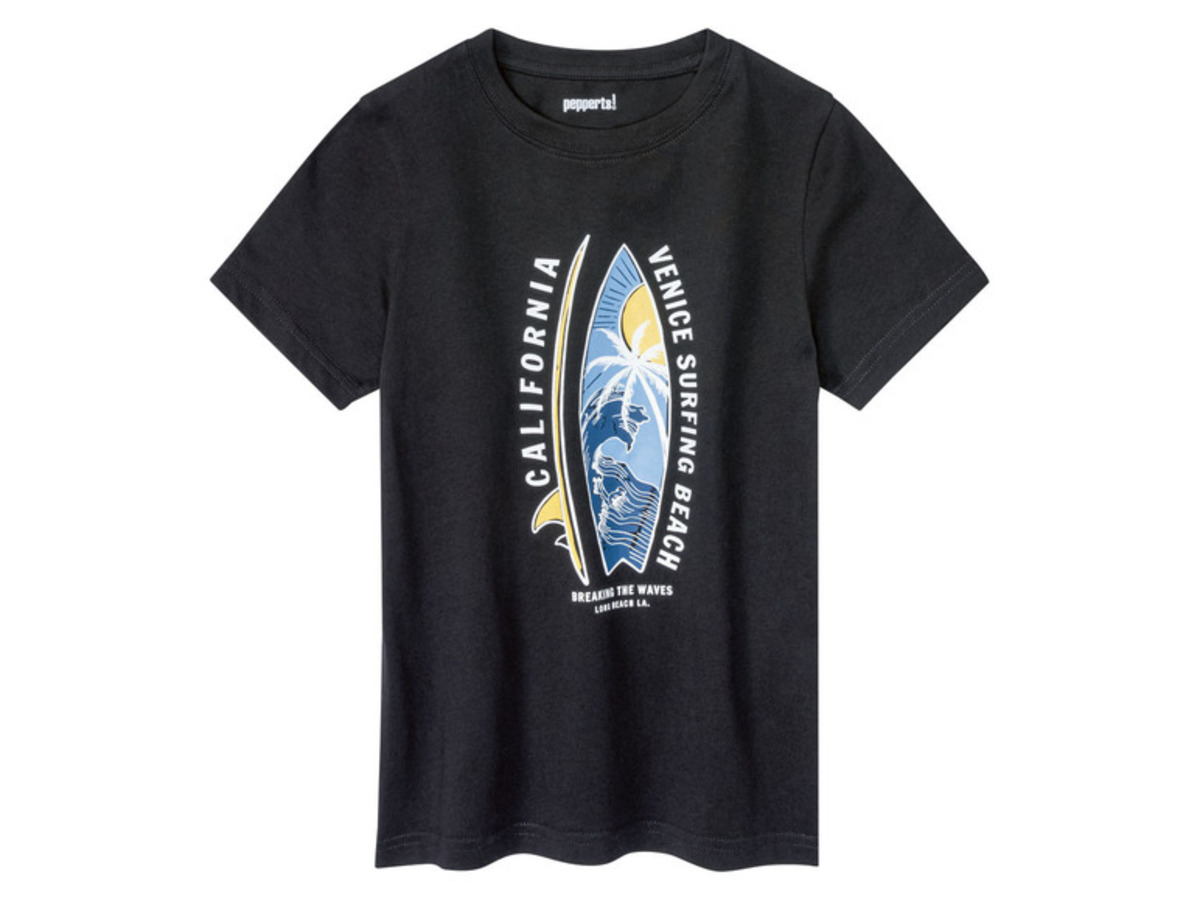 Bild 4 von PEPPERTS® Jungen T-Shirt, aus reiner Baumwolle
