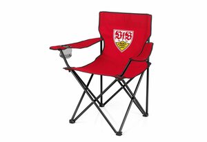 VfB Stuttgart Campingstuhl »VfB Stuttgart Campingstuhl faltbar - 80x50 cm - rot mit Logo«