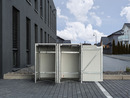 Bild 3 von HIDE Dänemark Mülltonnenbox, für Mülltonnen bis 240 Liter, mit Tür und Klappdeckel