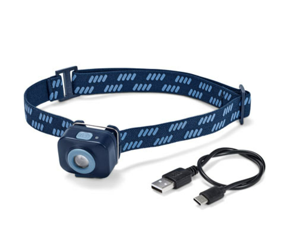 Bild 1 von Kompakte Stirnlampe, blau