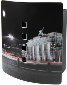 Burg-Wächter Schlüsselkasten Berlin Nacht 240 x 210 x 70 mm