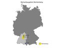 Bild 2 von Württemberg Trollinger mit Lemberger QbA halbtrocken Steillage, Rotwein