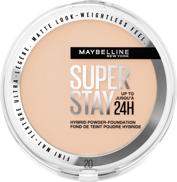 Bild 1 von Maybelline New York Super Stay 24H Hybrid Powder-Foundation - 20
