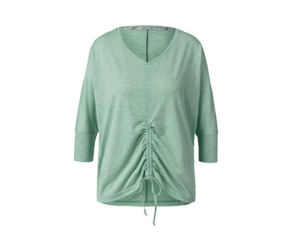 Bild 1 von 3/4-Sport-und-Yogashirt, grün meliert