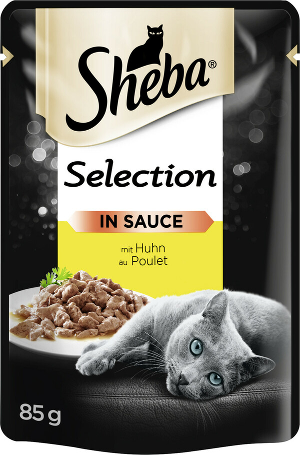 Bild 1 von Sheba Selection in Sauce mit Huhn 85G