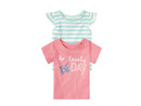 Bild 2 von LUPILU® Mädchen Baby T-Shirt, 2 Stück, mit Print