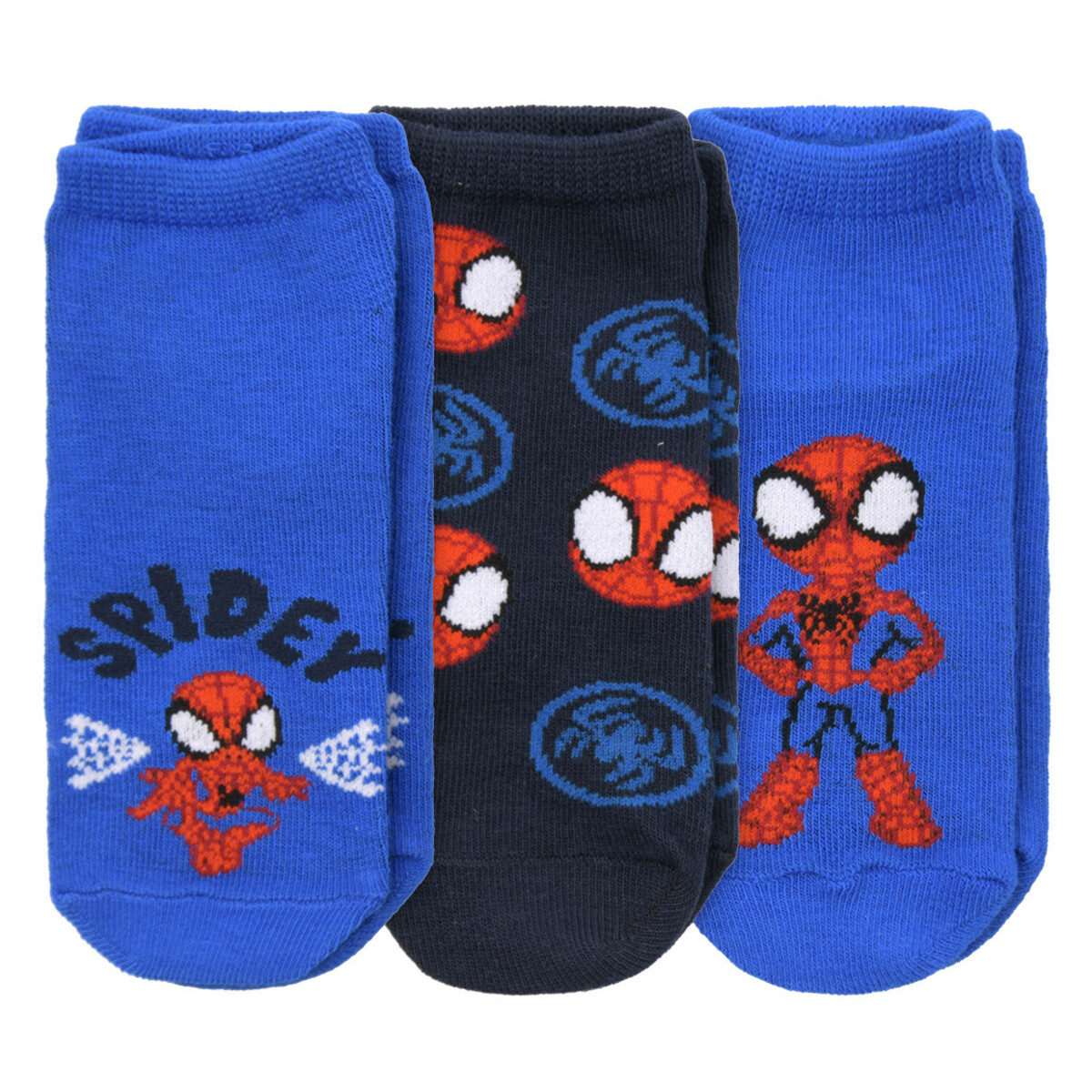 Bild 1 von 3 Paar MARVEL Spidey Sneaker-Socken BLAU / DUNKELBLAU