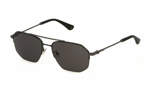 Bild 1 von Police FORCE 6 SPLN39 0K56 Metall Panto Grau/Schwarz Sonnenbrille mit Sehstärke, verglasbar; Sunglasses; auch als Gleitsichtbrille