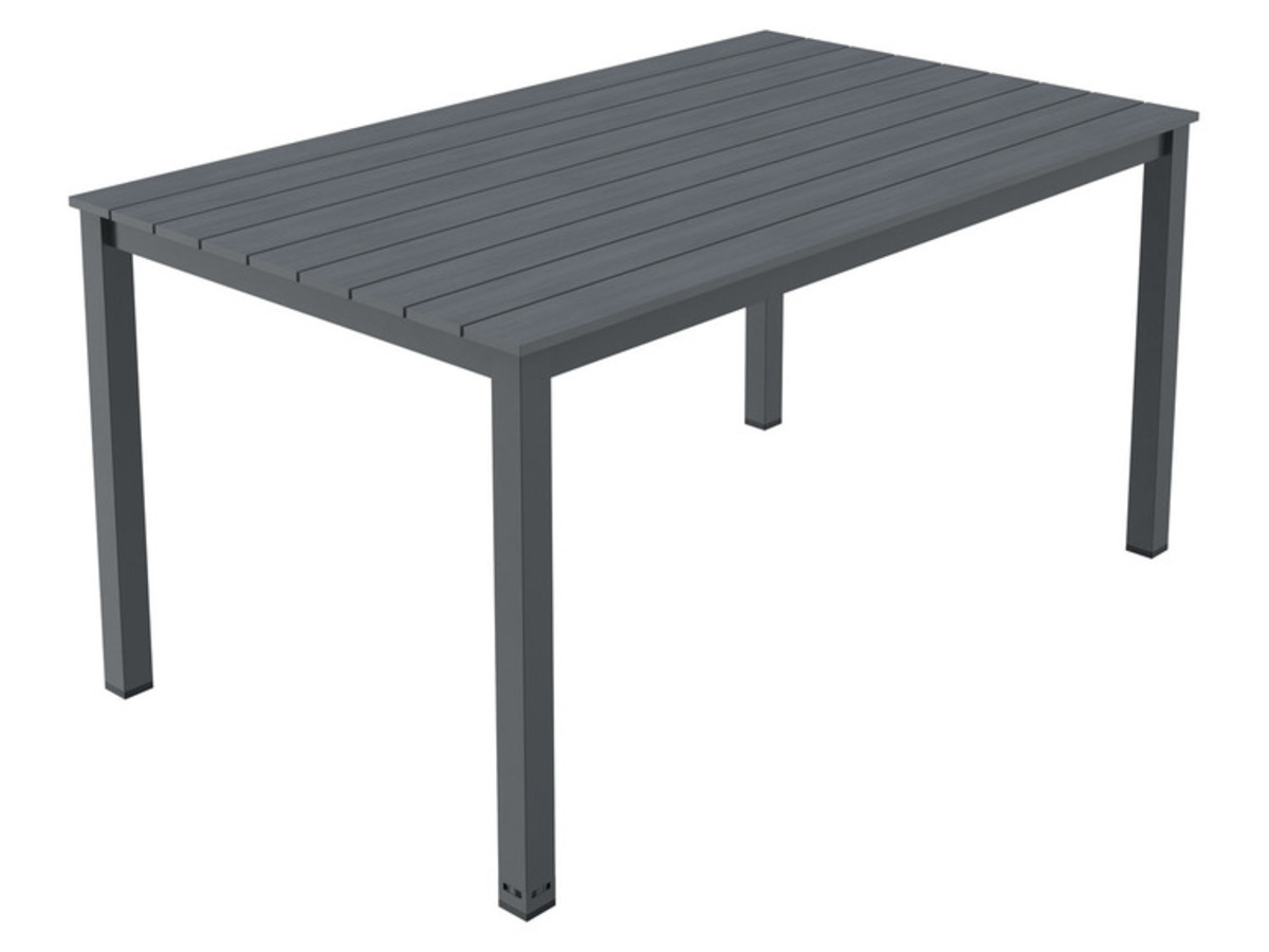 Bild 4 von Livarno Home Gartentisch »Valencia«, 150 x 90 cm, grau