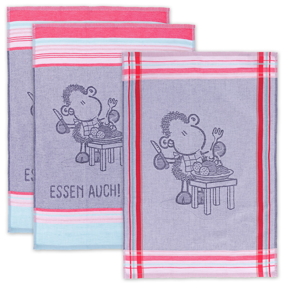 Bild 2 von Sheepworld Geschirrtücher 2er-Set + 1 Geschirrtuch gratis