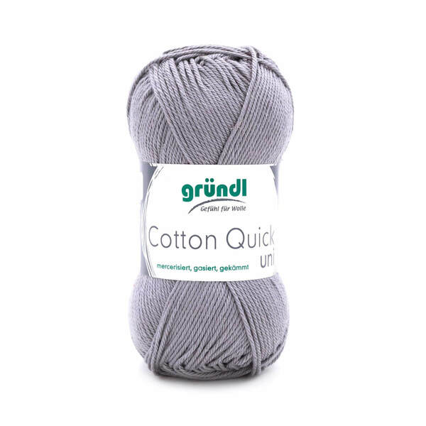 Bild 1 von Wolle "Cotton Quick uni" 50 g silbergrau
