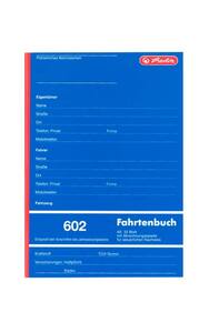 Herlitz Fahrtenbuch A5 32 Blatt
