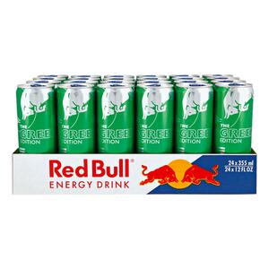 Red Bull Energy Drink Green 0,355 Liter Dose, 24er Pack
