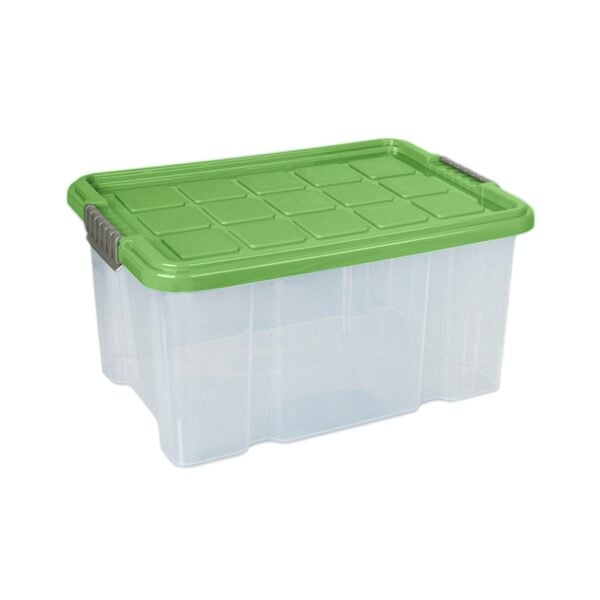 Bild 1 von Aufbewahrungsbox "Eurobox" 15 L in grün, Kunststoffbox