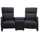 Bild 1 von XORA HEIMKINO-SOFA Lederlook Schwarz