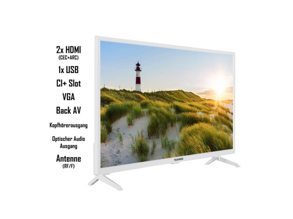 Bild 2 von TELEFUNKEN Fernseher »XH32SN550S-W« 32 Zoll (80 cm) Smart TV HD-Ready