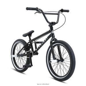 SE Bikes Everyday BMX Fahrrad 20 Zoll 140 - 165 cm Größe Bike für Kinder Jugendliche Freestyle Rad für Tricks im Skatepark... black