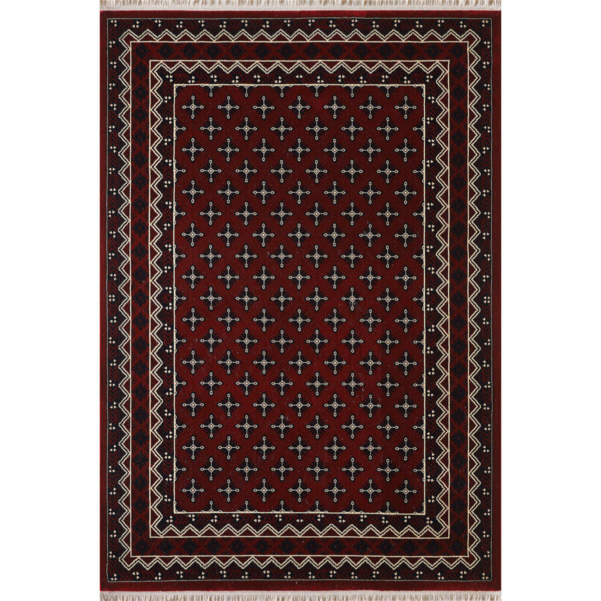 Bild 1 von Vintage-Teppich, Dunkelrot, Textil, orientalisch, rechteckig, 80x150 cm, Teppiche & Böden, Teppiche, Vintage-Teppiche