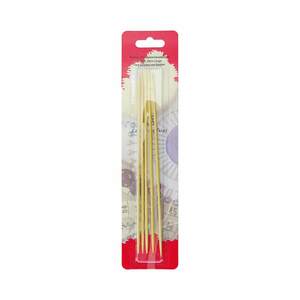 Strumpfstricknadeln aus Bambus, Nadelstärke 3 mm