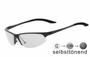 KHS Sportbrille »KHS-140g - selbsttönend«, schnell selbsttönende Gläser