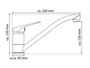 Bild 3 von Eisl Spültischarmatur »Speed«, 360° schwenkbar