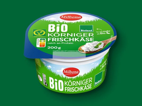 Bild 1 von Bioland Körniger Frischkäse, 
         200 g