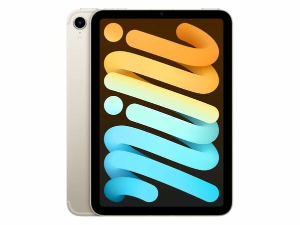 Bild 1 von Apple iPad mini (2021), mit WiFi & Cellular, 256 GB, polarstern