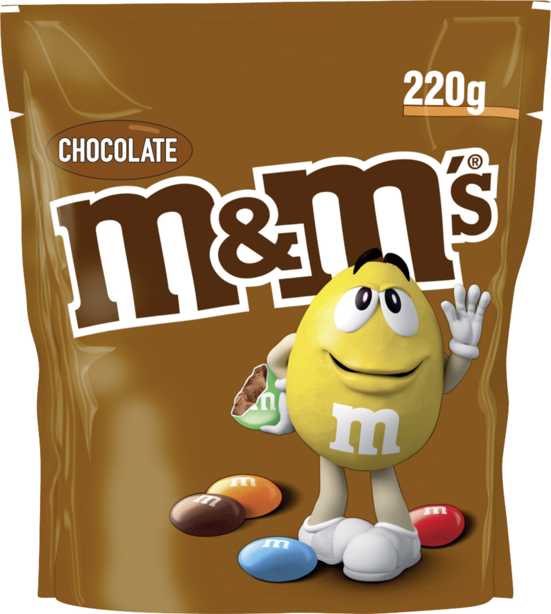 Bild 1 von m&m's Schokolinsen mit Zuckerüberzug, 220 g