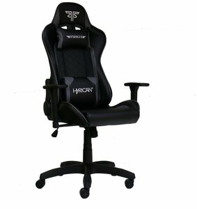 Hyrican Gaming-Stuhl »"Striker Comander" schwarz, Kunstleder, 3D-Armlehnen, ergonomischer Gamingstuhl, Bürostuhl, Schreibtischstuhl, geeignet für Kinder und Jugendliche«