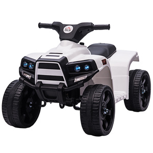 HOMCOM Mini Elektro-Quad Kinder Elektro ATV Kinderwagen für 18 bis 36 Monaten Elektromotorrad mit 2 Scheinwerfer Elektroquad Strandauto-Form