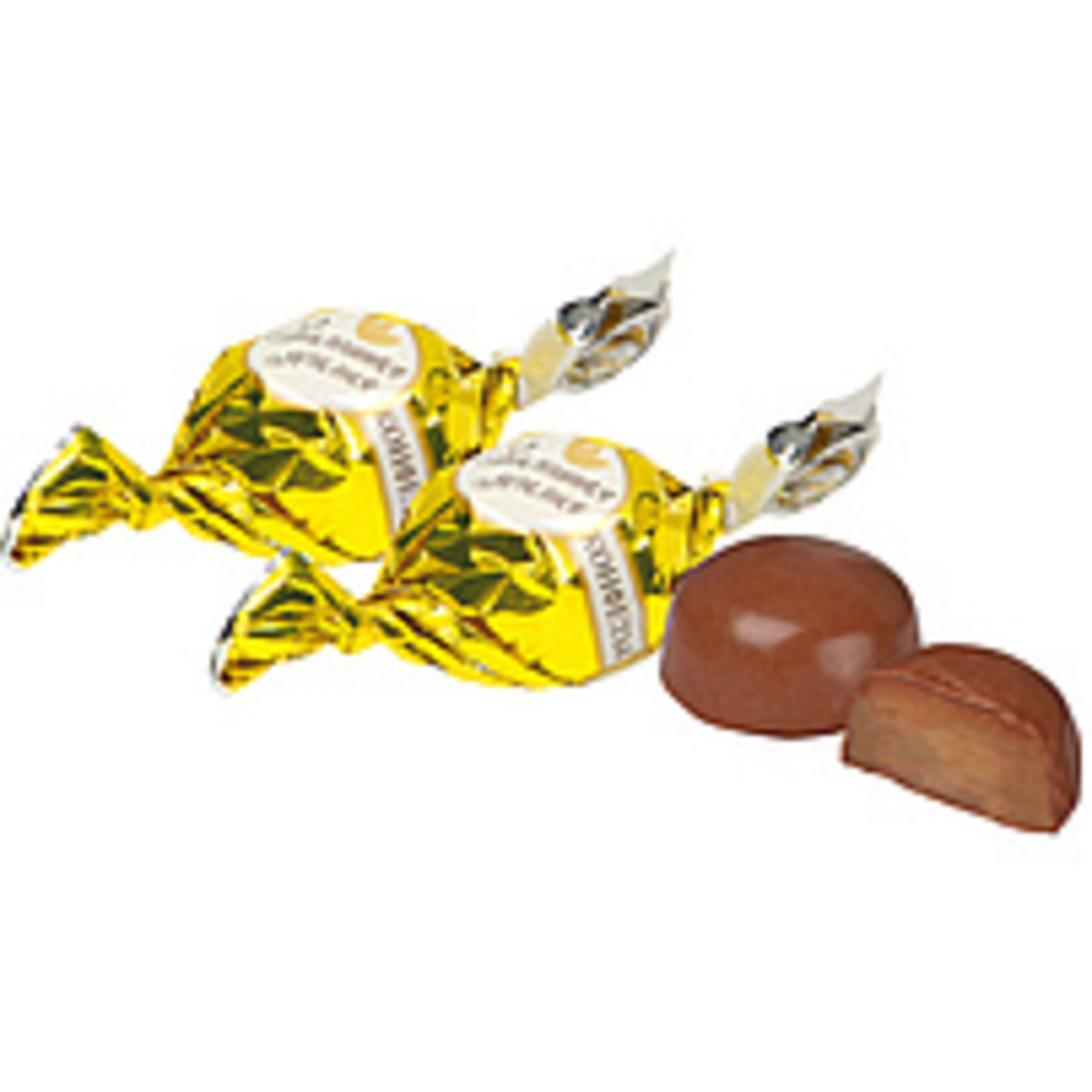 Bild 1 von Toffikonfekt "Golden Lily" mit einer Füllung mit Milchgeschm...