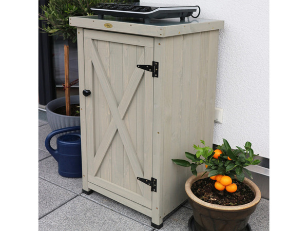 Bild 2 von HABAU Gartenschrank »Kompakt«, 45 x 45 x 91 cm, grau