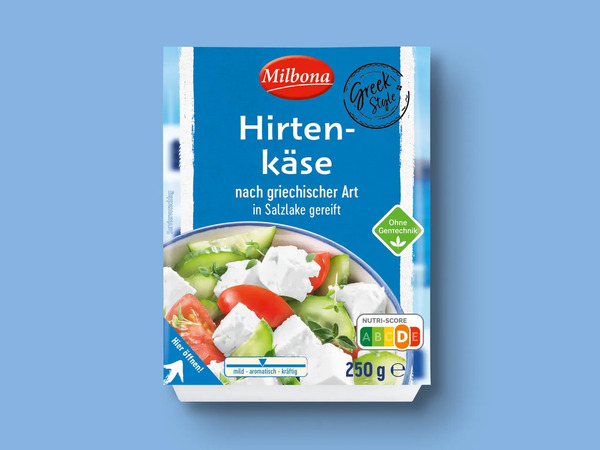 Bild 1 von Milbona Hirtenkäse, 
         250 g