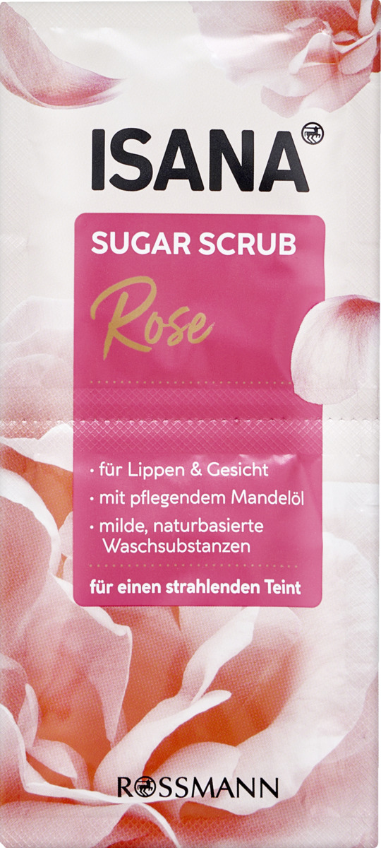 Bild 1 von ISANA ISANA SUGAR SCRUB ROSE, 16 ml