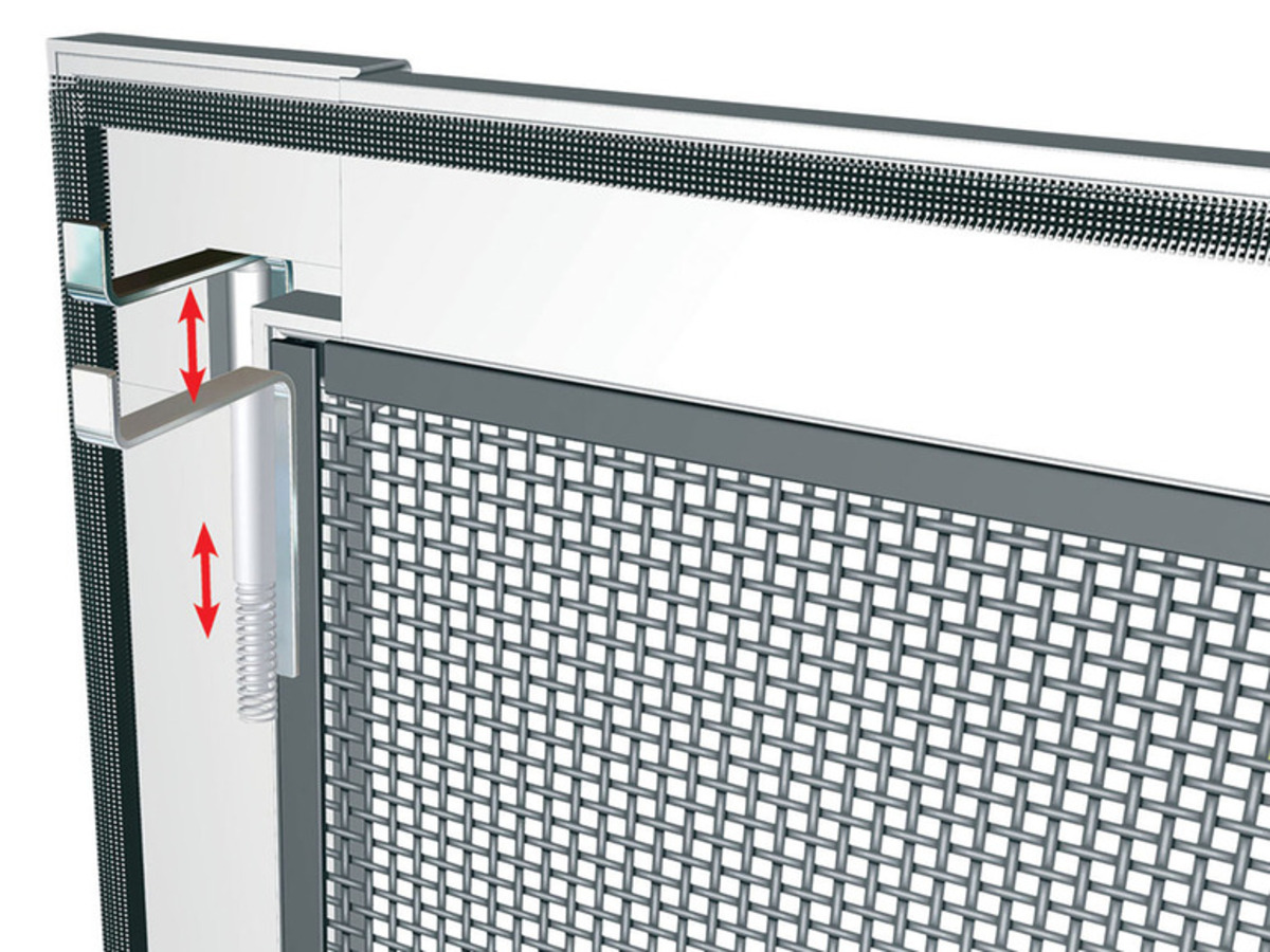 Bild 2 von Livarno Home Fenster-Insektenschutz, 100 x 120 cm, Alu-Rahmen