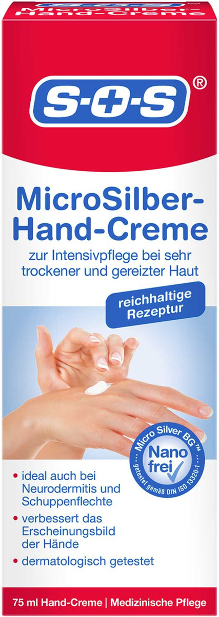 Bild 1 von SOS MicroSilber-Hand-Creme, 75 ml