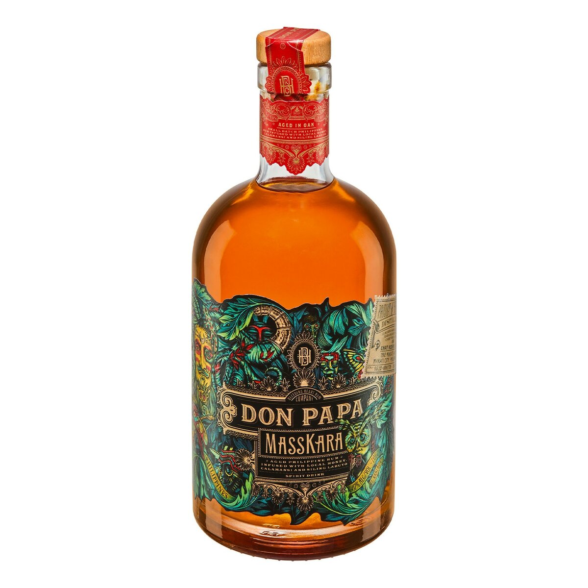 Bild 1 von Don Papa Masskara Rum 40,0 % vol 0,7 Liter