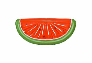 SunClub Luftmatratze »Wasserinsel Riesen-Melone«, (Einzelpack, 180x77cm), Design: Riesen-Melone