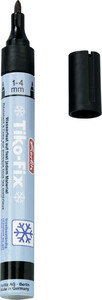 herlitz Folienschreiber Tiko Fix Strichstärke: 1 - 4 mm, nachfüllbar, wasserfest, lichtbeständig, Spitze rund