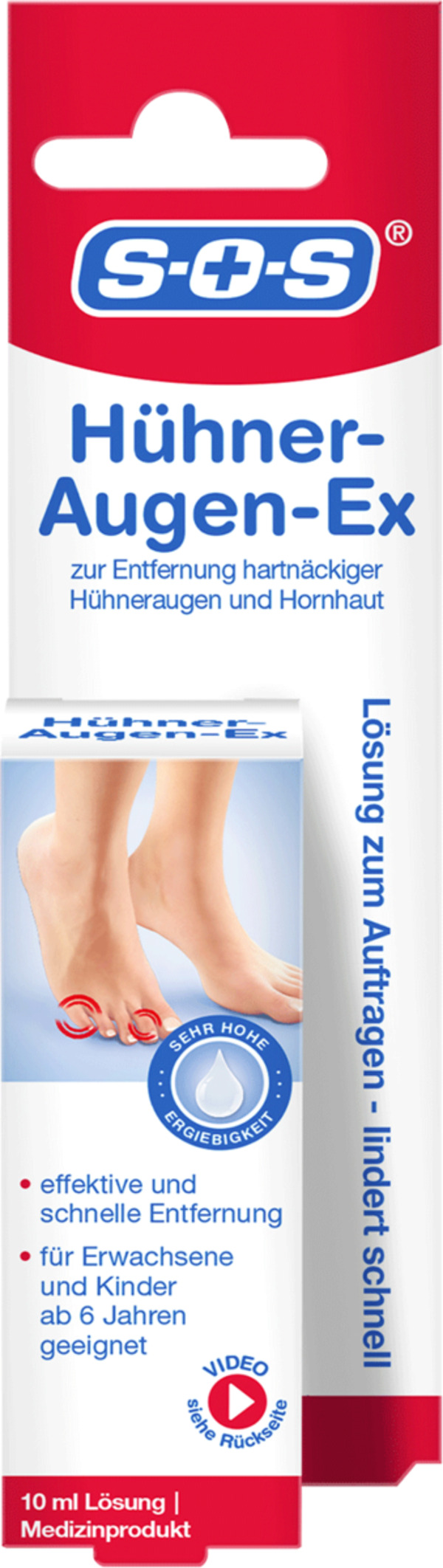 Bild 1 von SOS Hühneraugen-EX, 10 ml