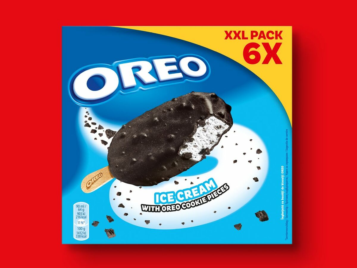 Bild 1 von Oreo/Milka/Daim Stieleis, 
         6x 90 ml