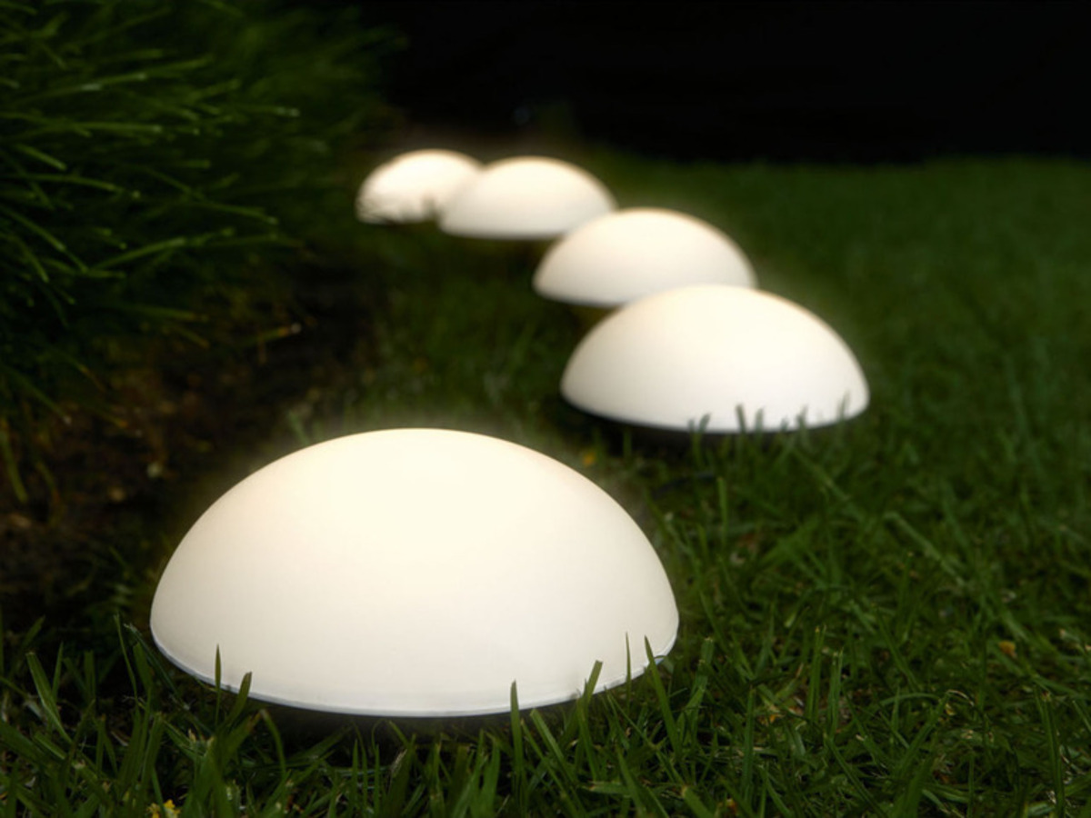 Bild 3 von Livarno Home LED Solar Bodenlichterkette, mit 5 LED-Leuchten