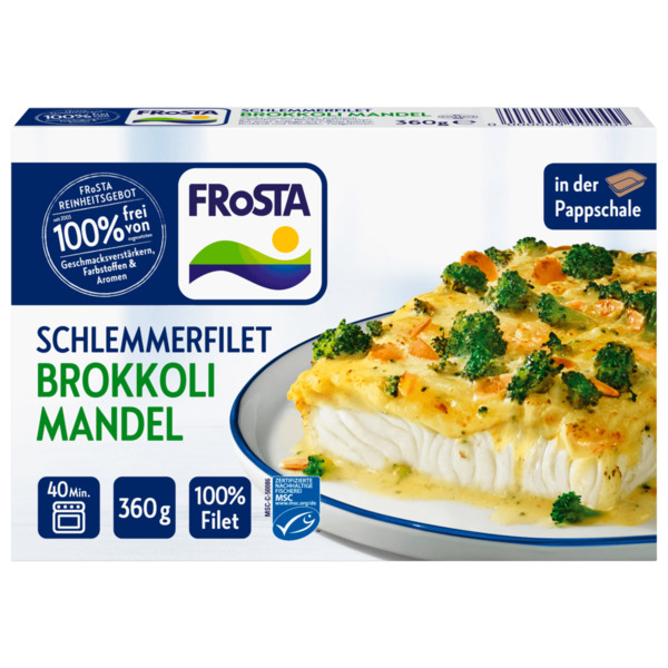 Bild 1 von Frosta Schlemmerfilet Brokkoli-Mandel 360g