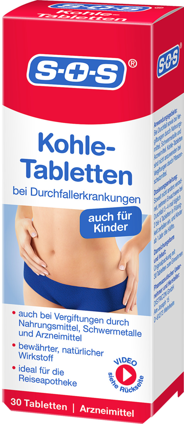 Bild 2 von SOS Kohle-Tabletten bei Durchfallerkrankungen
