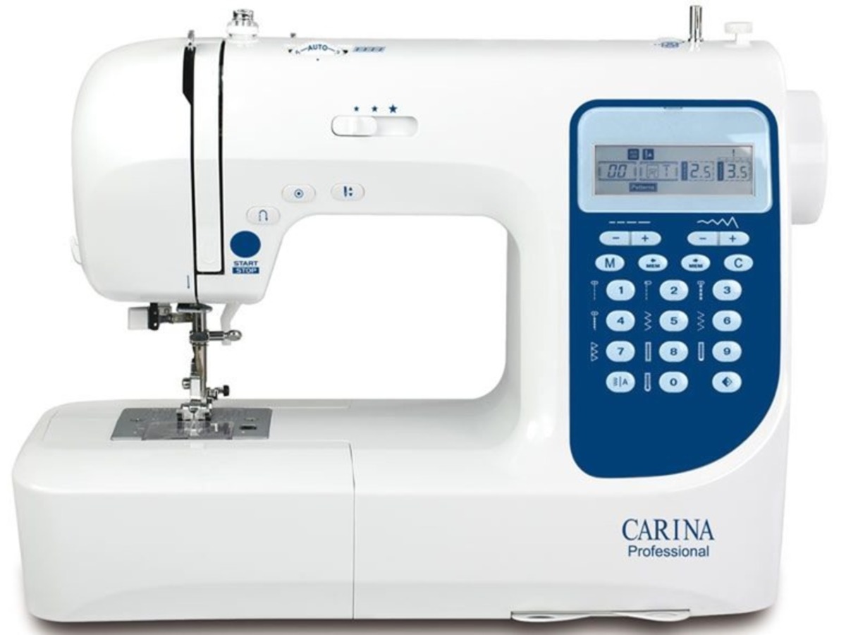 Bild 1 von Carina Computer Nähmaschine »Professional«, 202 Stichprogramme, 11 automatische Knopflöcher