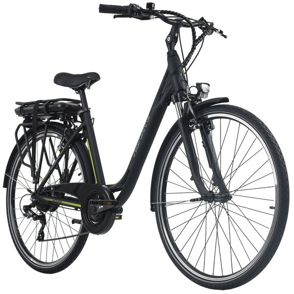 Bild 1 von Adore Pedelec E-Bike Cityfahrrad 28'' Adore Versailles schwarz-grün